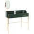 Mirrored Dressing Table - Green