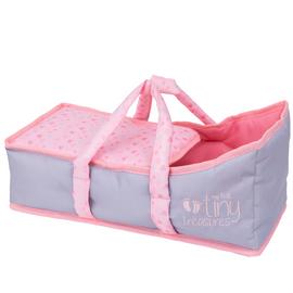 My First Tiny Treasures Baby Doll Carry Cot