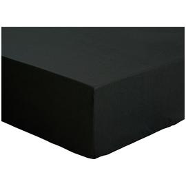 Habitat Easycare Plain Flint Fitted Sheet