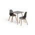 Argos Home Berlin Grey Dining Table & 2 Grey Chairs