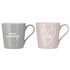 Argos Home Hello Beautiful & Handsome Mug Set