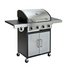 Deluxe 4 Burner Steel Gas BBQ