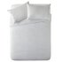 Argos Home Grey Coastline Pinstripe Bedding Set - Kingsize