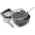 Tefal Titanium Excel All-in-One Square Pan and Glass Lid 