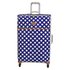 it Luggage Large Expandable 4 Wheel Suitcase - Blue Spot