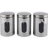 Argos Home Set of 3 Window Canisters