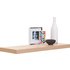 HOME 120cm Floating Shelf - Beech Effect