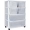Argos Home 6 Drawer White Plastic Wide Tower Storage Unit