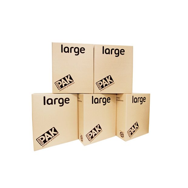 Buy StorePAK Large Cardboard Storage Boxes Set of 5 at Argos.co.uk