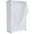 Argos Home Single Fabric Covered Clothes Rail - White