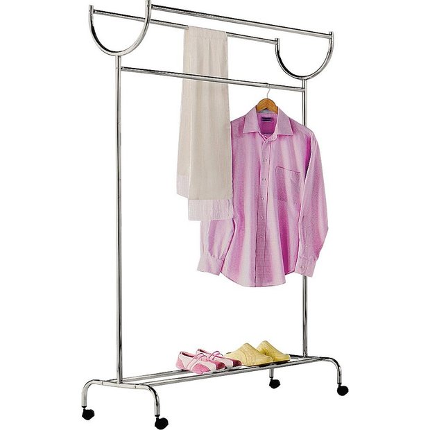 Buy HOME Chrome Plated Clothes Rail Silver at Argos.co.uk Your
