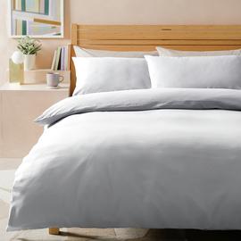 Habitat Stonewashed Cotton Plain Bedding Set