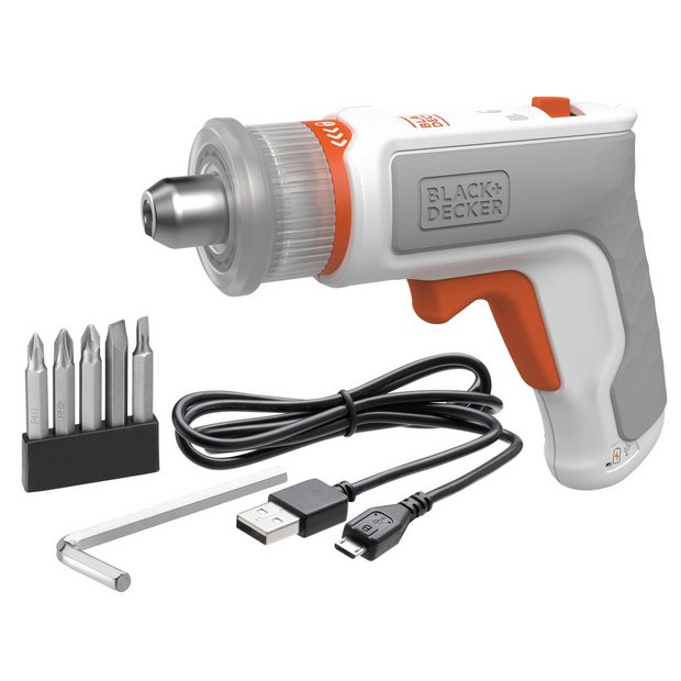 Black and decker cordless deals screwdriver argos