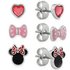 Disney Enamel Minnie Mouse Stud EarringsSet of 3