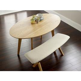 SBN Viborg Fabric Dining Bench