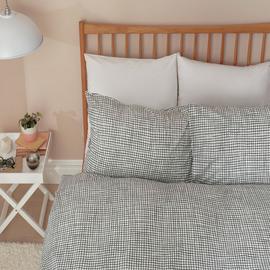 Habitat Cotton Willow Black & White Bedding Set