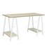 Argos Home Trestle Table Office Desk - White