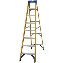 Werner 8 Tread Fibreglass Step Ladder