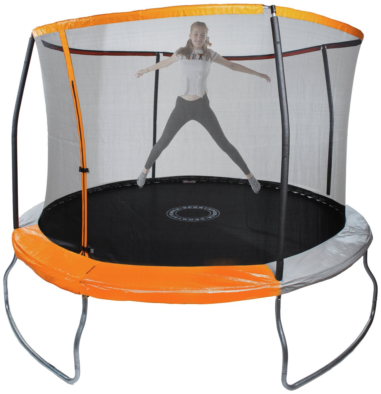 sportspower 8ft folding trampoline