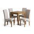 Argos Home Clifton Oak Extending Dining Table & 4 Chairs