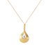 Revere 9ct Gold & Diamond Teardrop Pendant Necklace