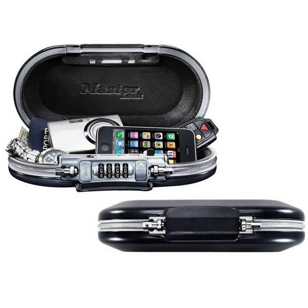 Buy Master Lock Mini Travel Safe with Cable, Safes