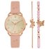 Kahuna Rose Gold Dial Ladies Pink Strap Watch