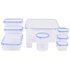 Argos Home Klip Lock Muti Pack Storage Set - 12 Piece