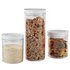 Argos Home Set of 3 Airtight Food Storage Containers