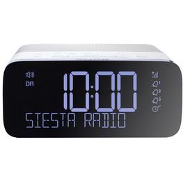 Pure Siesta Rise DAB+/FM Bedside Alarm Clock - White