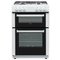 Bush BGC60DW 60cm Double Oven Gas Cooker - White