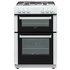 Bush BGC60DW 60cm Double Oven Gas Cooker - White