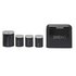 Argos Home 5 Piece Stainless Steel Storage Set - Jet Black