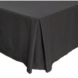 Argos Home Easycare Plain Black Valance - Double