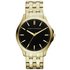 Armani Exchange Black Dial Gold Coloured Watch