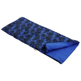 Regatta Maui Kids 300GSM Palm Tree Single Mummy Sleeping Bag