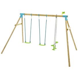 TP Heron Kids Wooden Garden Swing Set and Glider