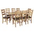 Argos Home Ashwell Oak Veneer Extending Table & 8 Chairs