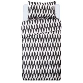 Argos Home Global Monochrome Jacquard Bedding Set - Single