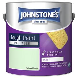 Johnstone's Washable Matt Paint 2.5L - Natural Sage