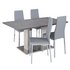 Argos Home Dalston Granite Table & 4 Chairs - Grey