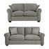 Argos Home Tammy Fabric 2 Seater and 3 Seater SofaMink