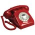 GPO 746 Rotary Dial Corded TelephoneRed