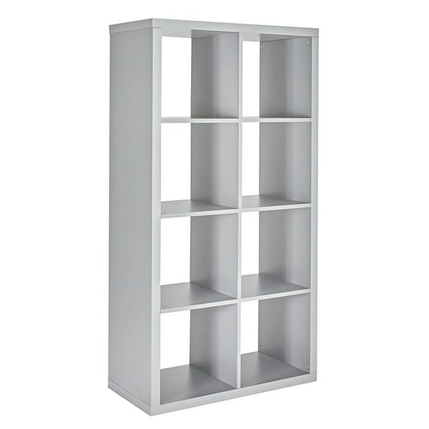 Tall white deals cube storage unit