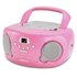 Groove Boombox CD Player with RadioPink