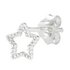 State of Mine Sterling Silver Star Single Stud Earring