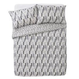 Argos Home Grey Triangle Tile Printed Bedding Set - Double
