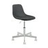 Argos Home Grayson Fabric Shell Office Chair - Grey