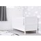 Baby Elegance Travis Cot Bed including Mattress - White