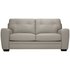 Argos Home Raphael Leather Mix Sofa bedLight Grey